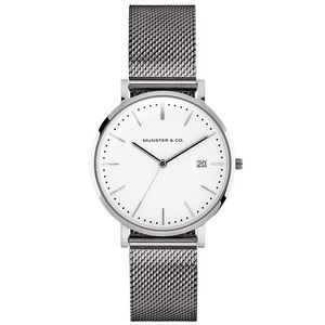 Brand new silver Munster & co watch